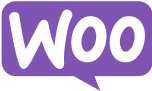 Logo platformy Woocommerce