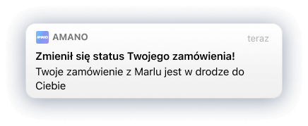 Zmienił się status Twojego zamówienia